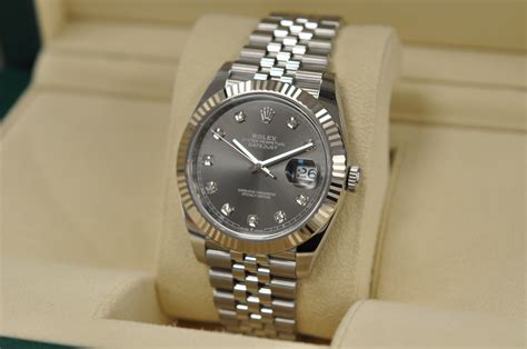 rolex datejust 41mm lug to lug|rolex datejust 41 diamond numbers.